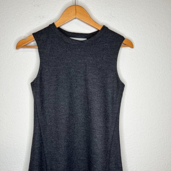 THEORY Sleeveless Wool Blend Dress - Picture 3 of 13